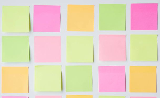 Sticky notes in square shape - Photo, Image