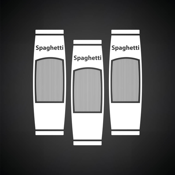 Paquete de espaguetis icono
 - Vector, Imagen