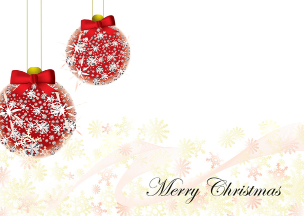 Christmas card background - Vektor, kép