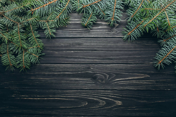 Vánoční borových větví - Fotografie, Obrázek