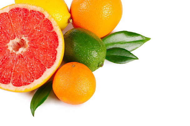 Allsorts from a citrus fruit close-up - Фото, зображення