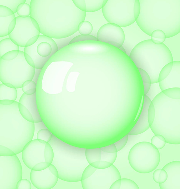 transparency ball with soap bubble - Fotoğraf, Görsel