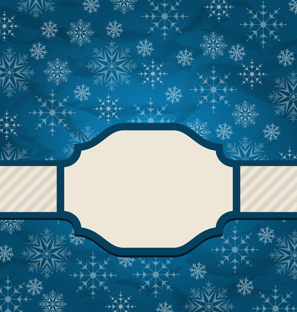 Christmas elegant card with snowflakes - Fotó, kép