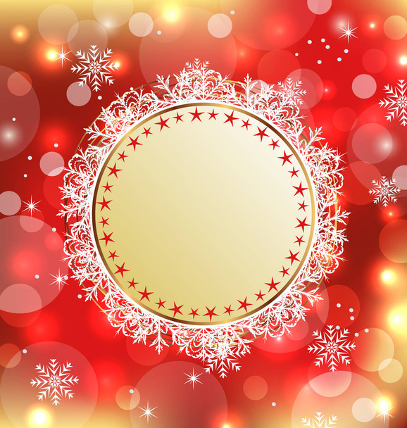 Fondo de vacaciones de Navidad con tarjeta de felicitación
 - Foto, imagen