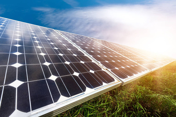 photovoltaic panels - alternative electricity source - 写真・画像