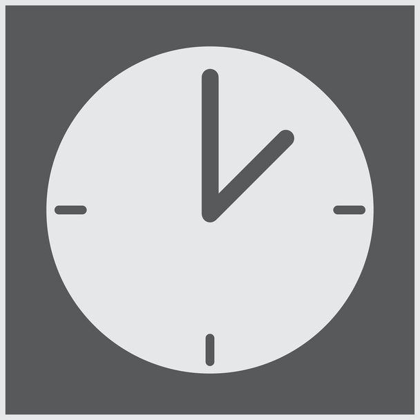 Clock web Icon Vector. - Vektor, obrázek