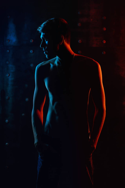 the silhouette of man - Fotografie, Obrázek