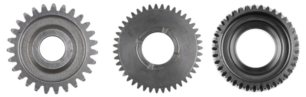 Three steel gears - Photo, Image