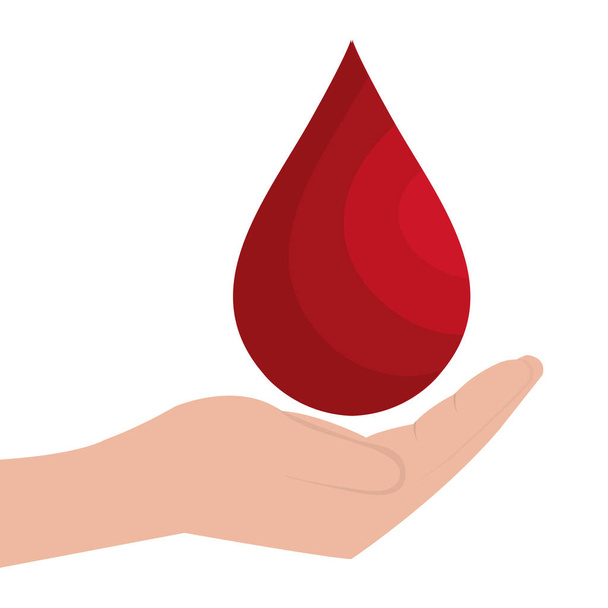 icona isolata donazione di sangue
 - Vettoriali, immagini