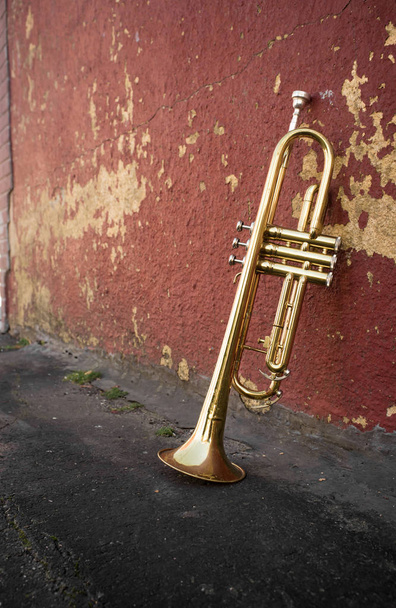 Old Trumpet Brick Wall - Photo, Image