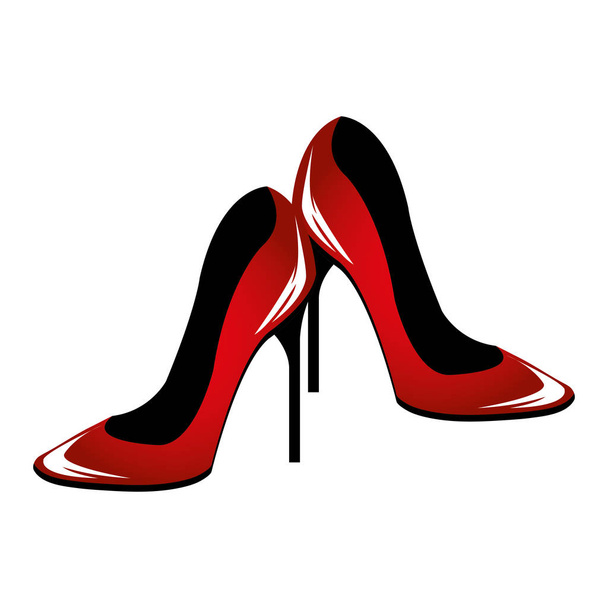 chaussures femme pop art
 - Vecteur, image