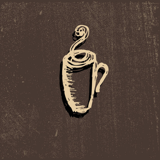 Vektori kuvake kahvia Cup, kahvi, juoma
 - Vektori, kuva