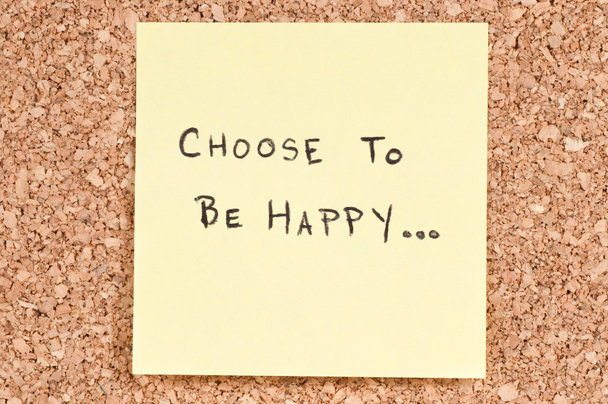 Choose To be Happy - Foto, afbeelding