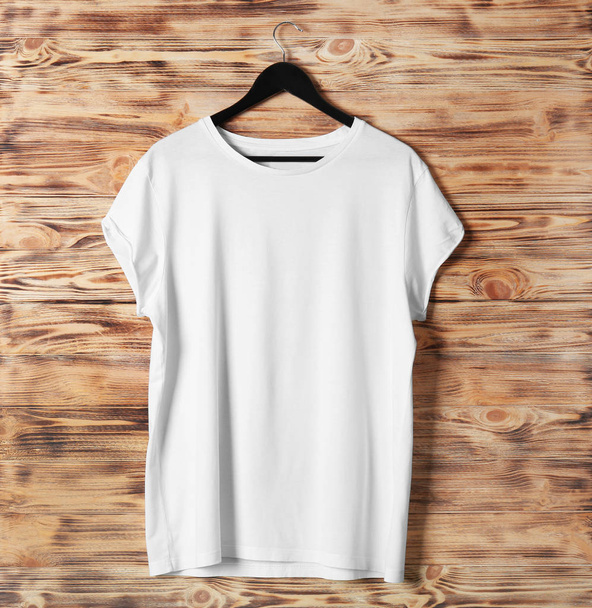 Blank white t-shirt  - Φωτογραφία, εικόνα