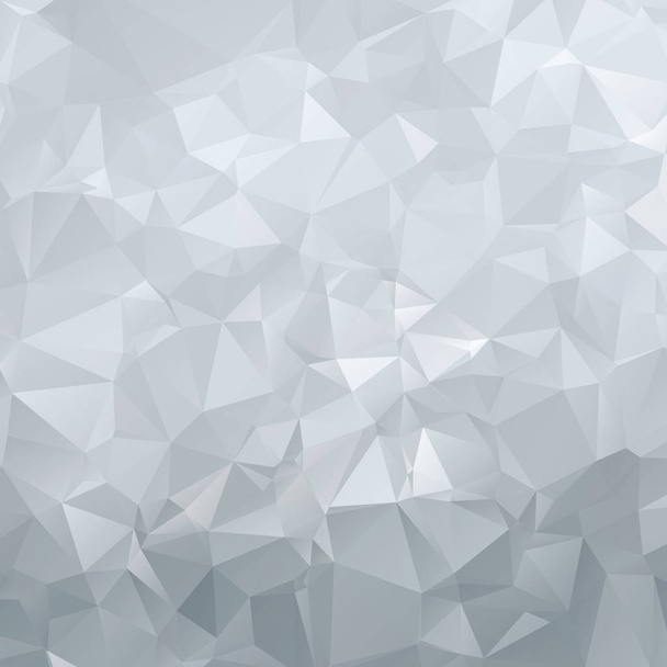 Abstract silver polygon triangles - Vektor, kép