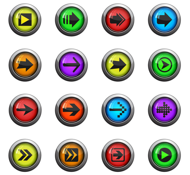 Set di icone freccia
 - Vettoriali, immagini