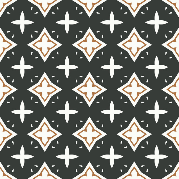 Illustrated seamless pattern - Vetor, Imagem