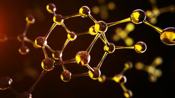 Illustration 3D du modèle moléculaire
  - Photo, image