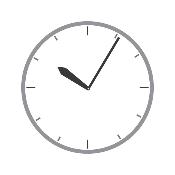 grijstinten horloge tijd apparaat - Vector, afbeelding