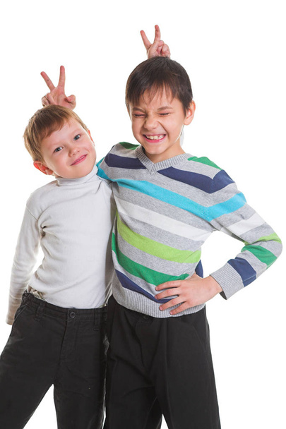two little happy boys - Foto, afbeelding