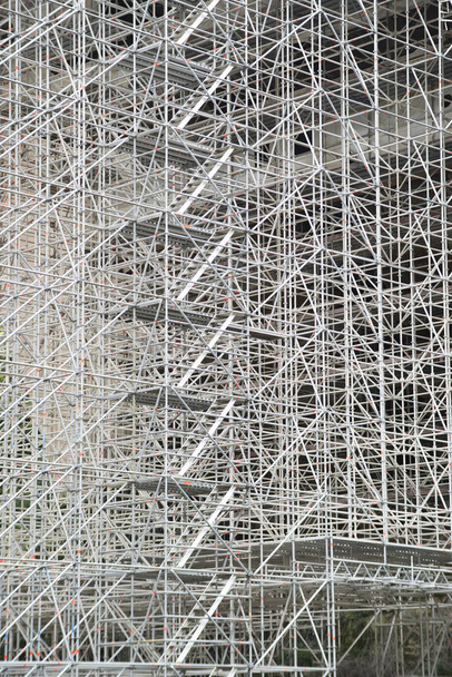 huge scaffolding for a bridge - Fotografie, Obrázek