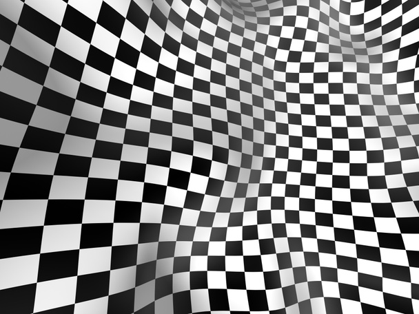 Checkered texture background 3D illustration - Photo, Image