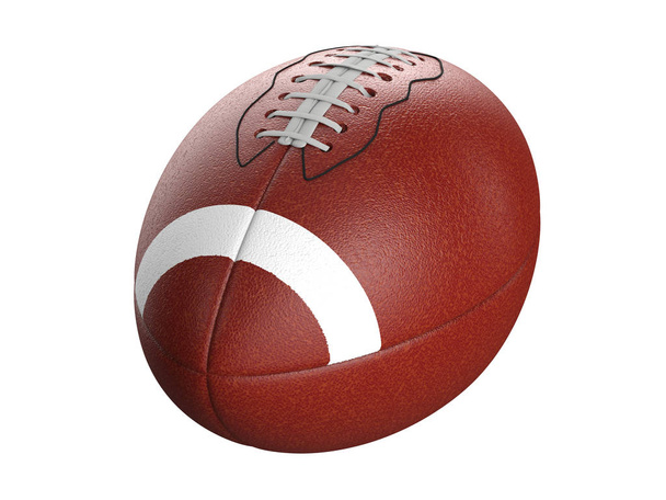 football ball isolated on white - Photo, Image