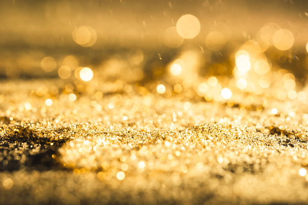 Gestructureerde abstracte achtergrond Glitter goud en elegante - Foto, afbeelding