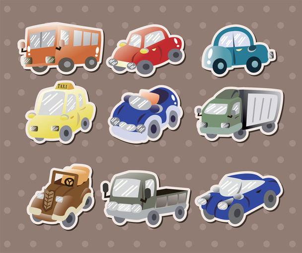 car stickers - Vector, imagen