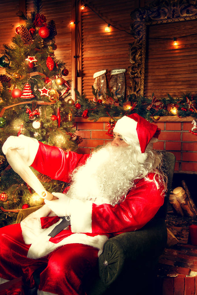 Authentic Santa Claus. - Zdjęcie, obraz