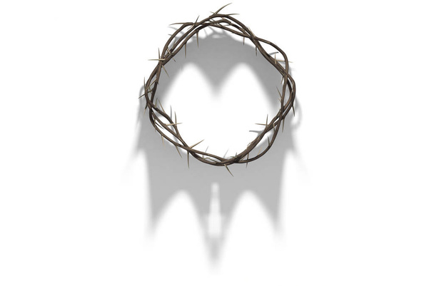 Crown Of Thorns With Royal Shadow - Photo, Image