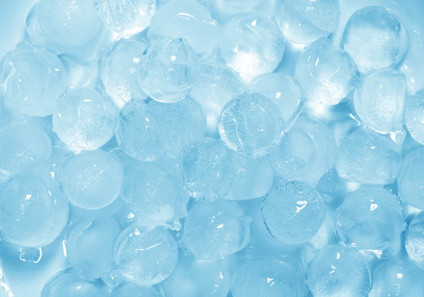 Background of blue ice cubes - Φωτογραφία, εικόνα