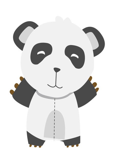 Panda vector - Vektor, obrázek