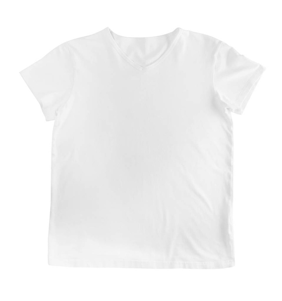 Blank white t-shirt  - 写真・画像