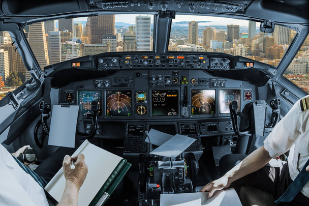 Cockpit in San Francisco - Foto, afbeelding