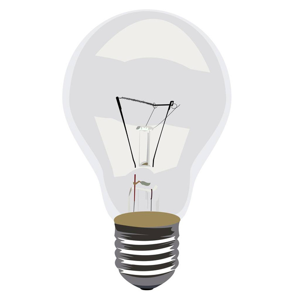 Illustrazione realistica lampada singola
 - Foto, immagini