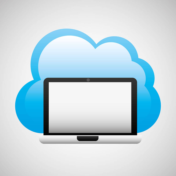 technologie de cloud computing numérique
 - Vecteur, image