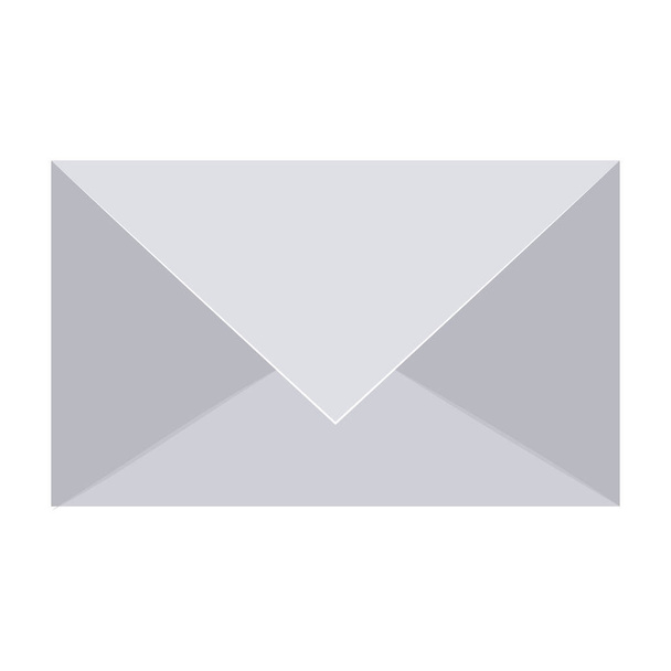 Isolated email envelope design - Vector, Image