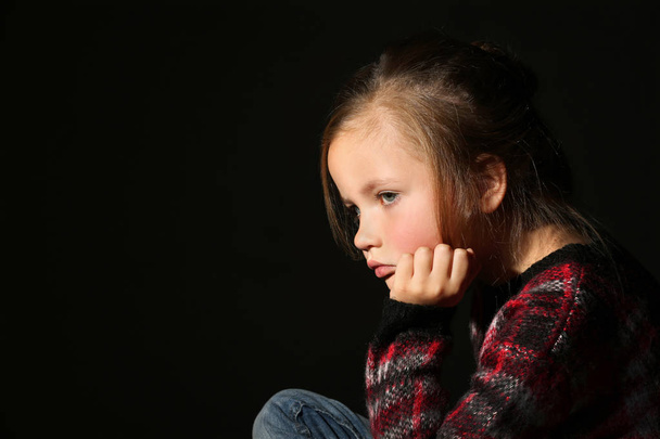 Sad little girl   - Zdjęcie, obraz