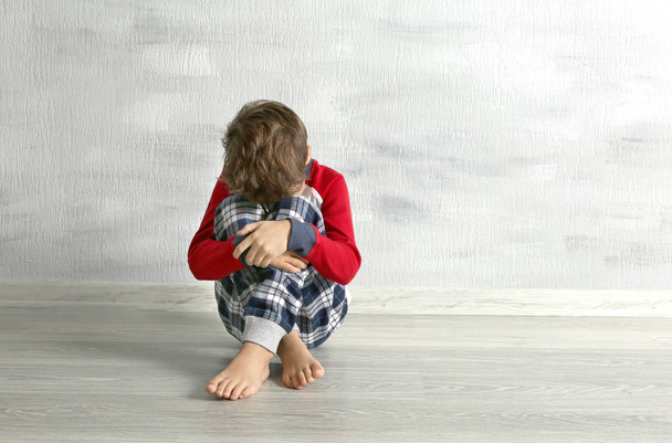 Sad little boy  - Фото, изображение