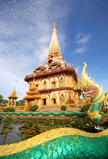 Pagoda in wat chalong phuket - Фото, изображение