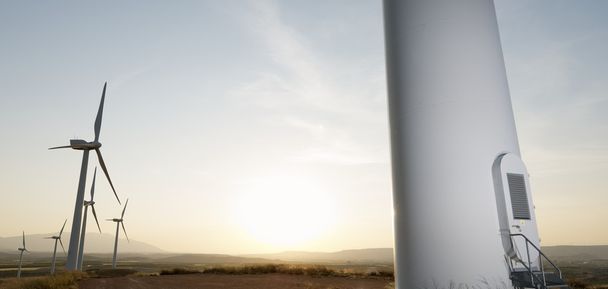 風力エネルギー - 写真・画像