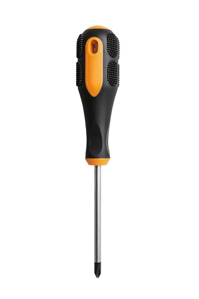 old screwdriver isolated - Photo, Image