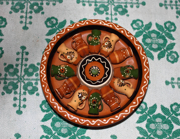 Ukrainian ceramic plate  - Photo, Image