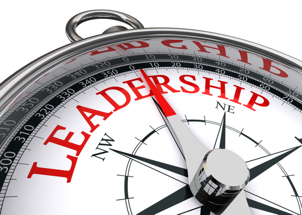leiderschap conceptuele kompas - Foto, afbeelding