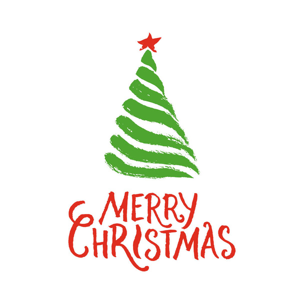Рождественская елка, иллюстрация
  - Вектор,изображение