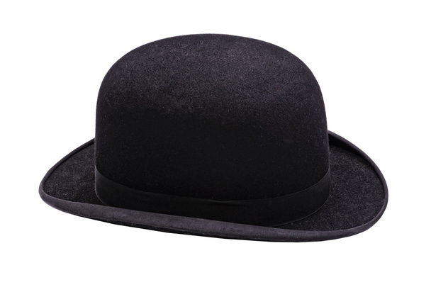 Un chapeau melon noir élégant
 - Photo, image