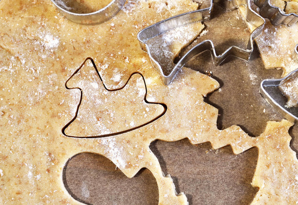 Christmas cookies or christmas baking - Zdjęcie, obraz