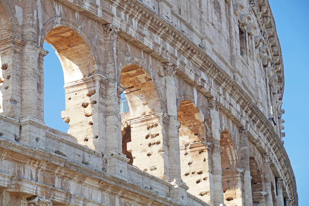 Het Colosseum in Rome, Italië - Foto, afbeelding