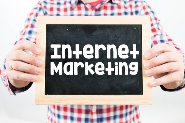 Internet μάρκετινγκ banner - Φωτογραφία, εικόνα